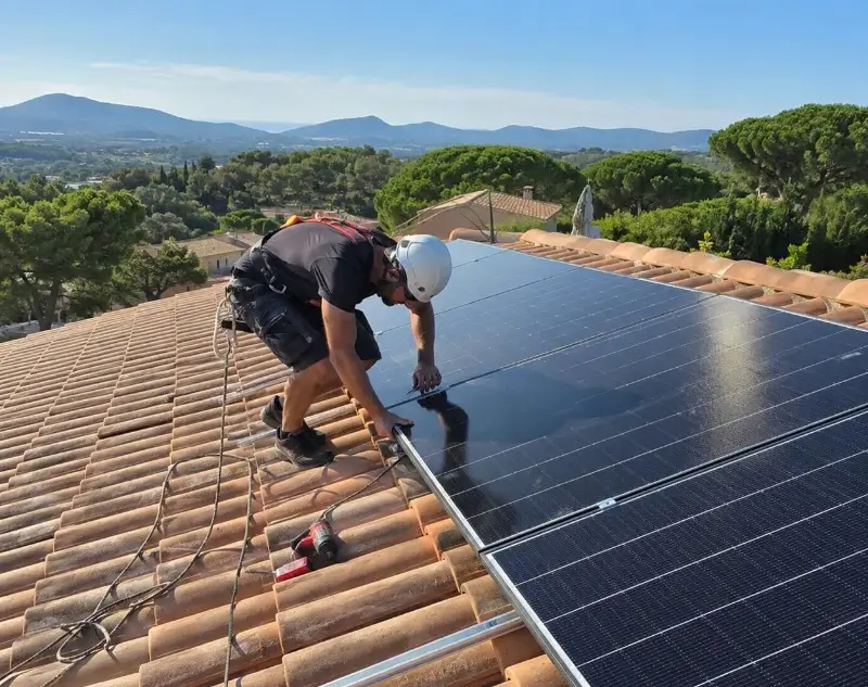 Installateur panneaux solaires Cabasse — pose photovoltaïque sur toiture