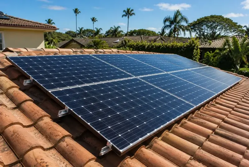 Installation de panneaux solaires à Cabasse
